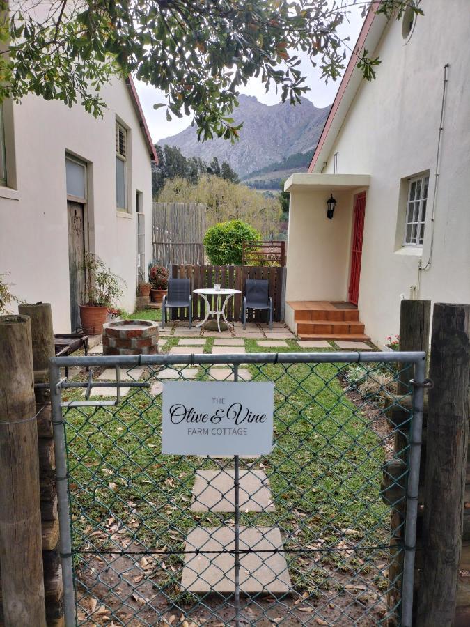 Olive And Vine Farm Cottage Franschhoek Dış mekan fotoğraf